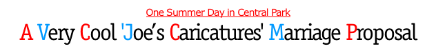 One Summer Day in Central
